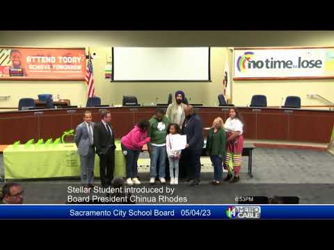 Board Of Education Meeting - Sacramento City Unified School District