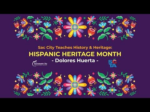 Sac City Teaches Hispanic Heritage Month – Dolores Huerta