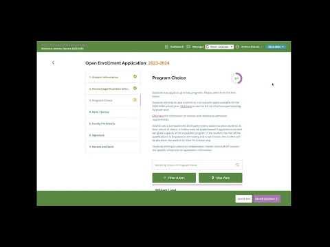 Watch Tutorials on the SchoolMint Open Enrollment Application