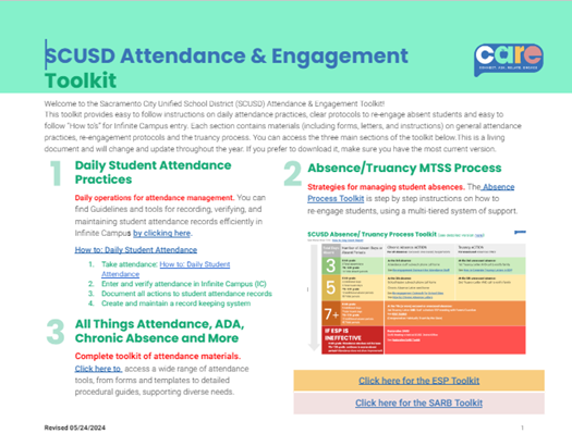 Attendance Toolkit